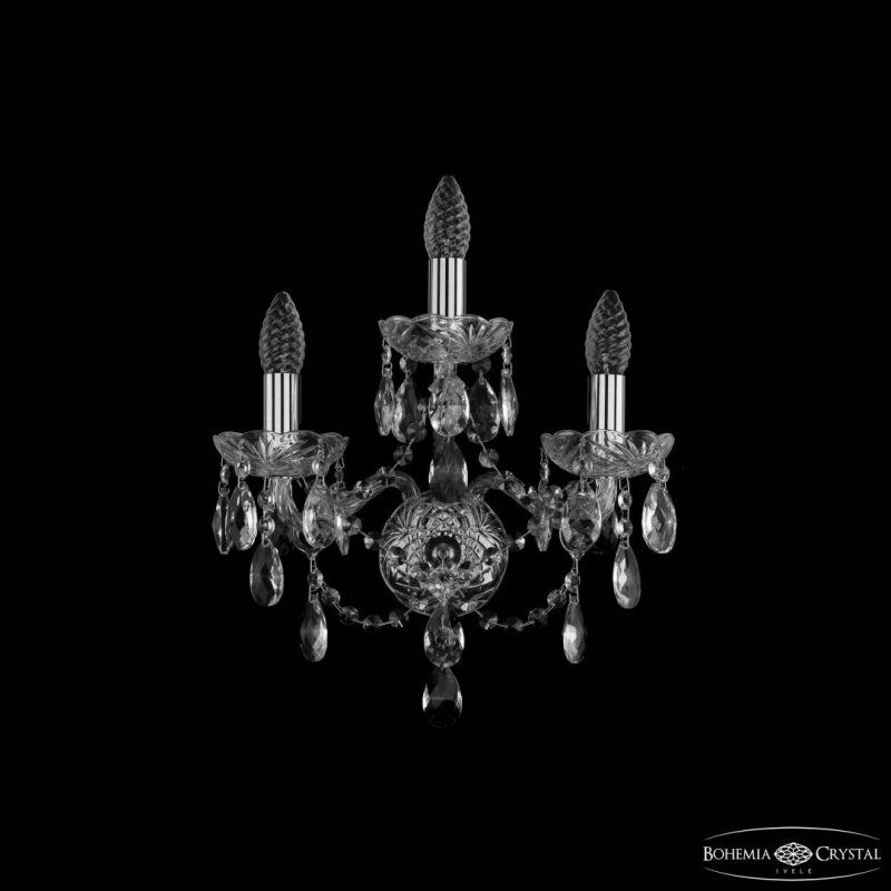 Бра Bohemia Ivele Crystal 1415 1415B/2+1/141 Ni