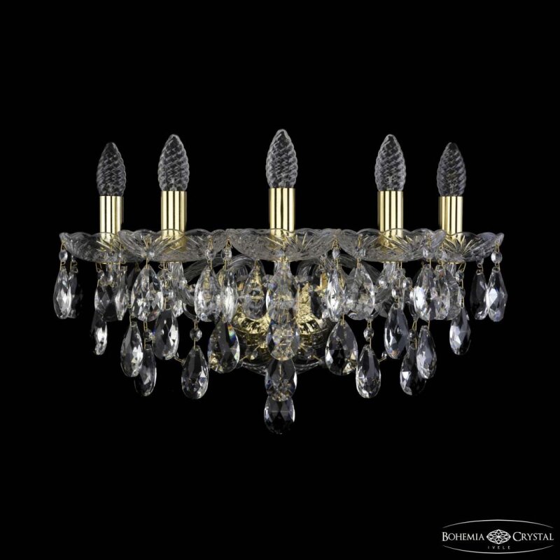 Бра Bohemia Ivele Crystal 1415 1415B/5/165/XL G