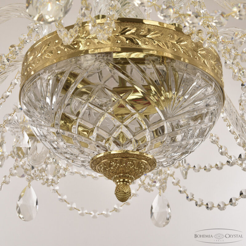 Подвесная люстра Bohemia Ivele Crystal 1451 1451/8/160/250 G