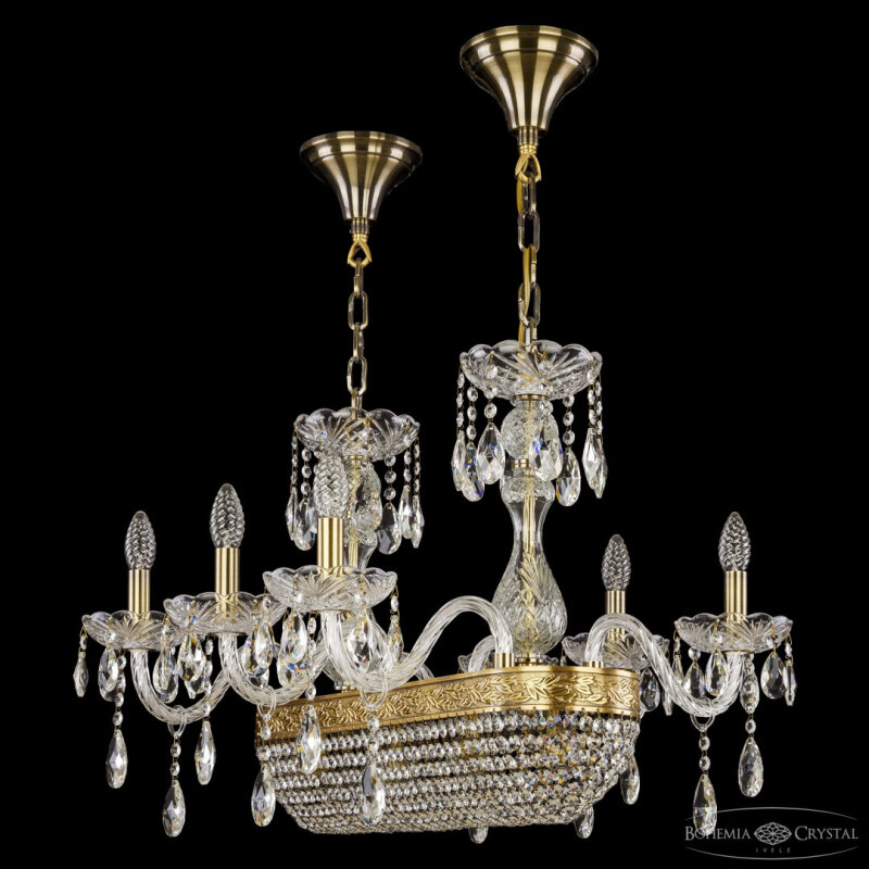 Подвесная люстра Bohemia Ivele Crystal 1452 1452/6/195/600 FP