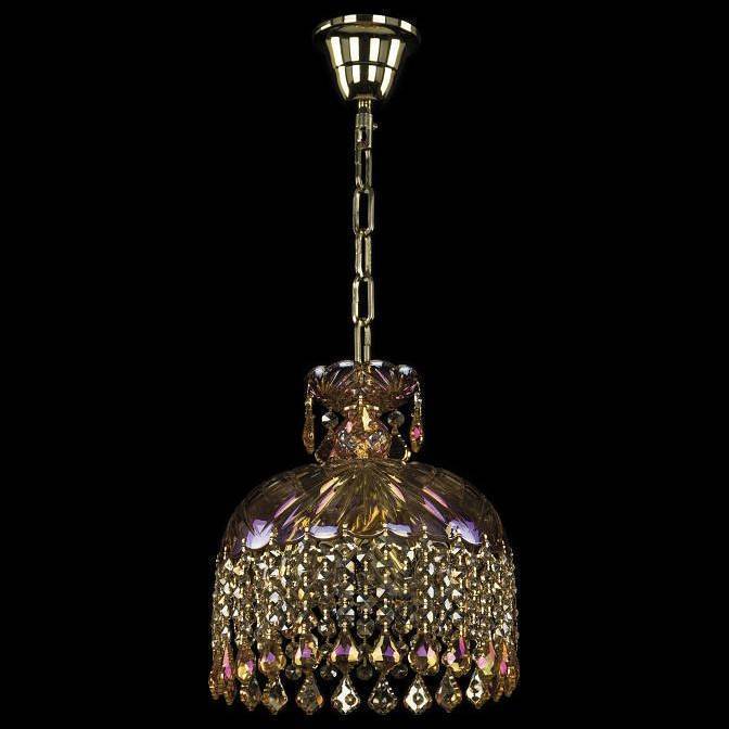 Подвесной светильник Bohemia Ivele Crystal 14781/25 G Leafs M777