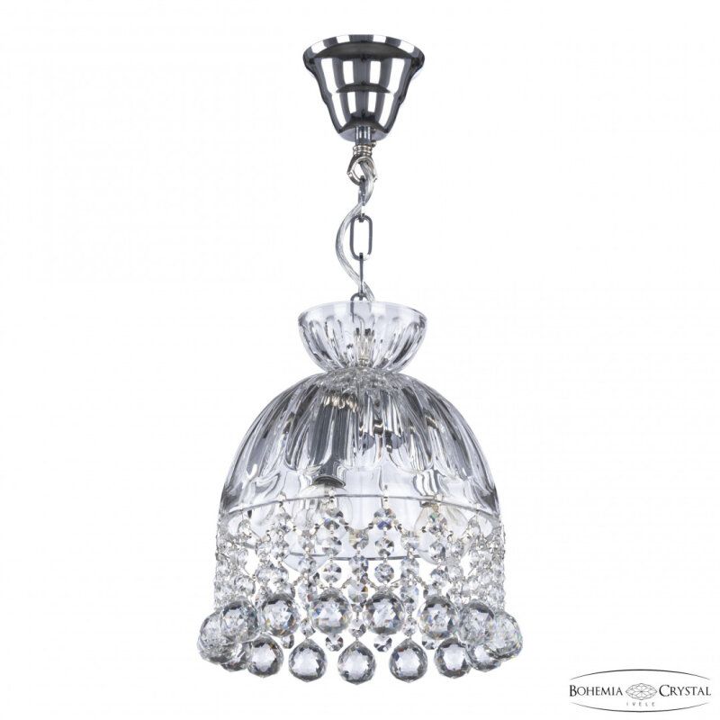 Подвесная люстра Bohemia Ivele Crystal 5478 5478/22 Ni Clear/M-1H Balls