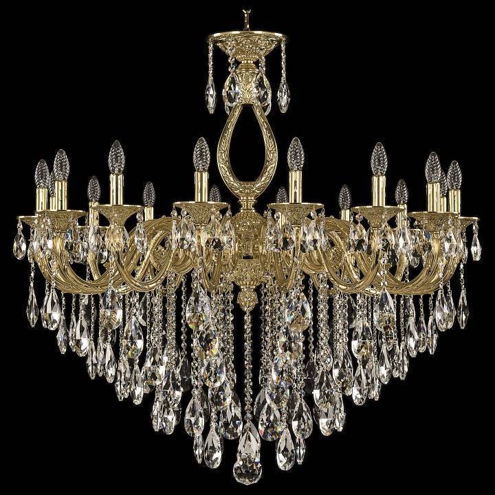 Подвесная люстра Bohemia Ivele Crystal 7101 71301/16/360 B G