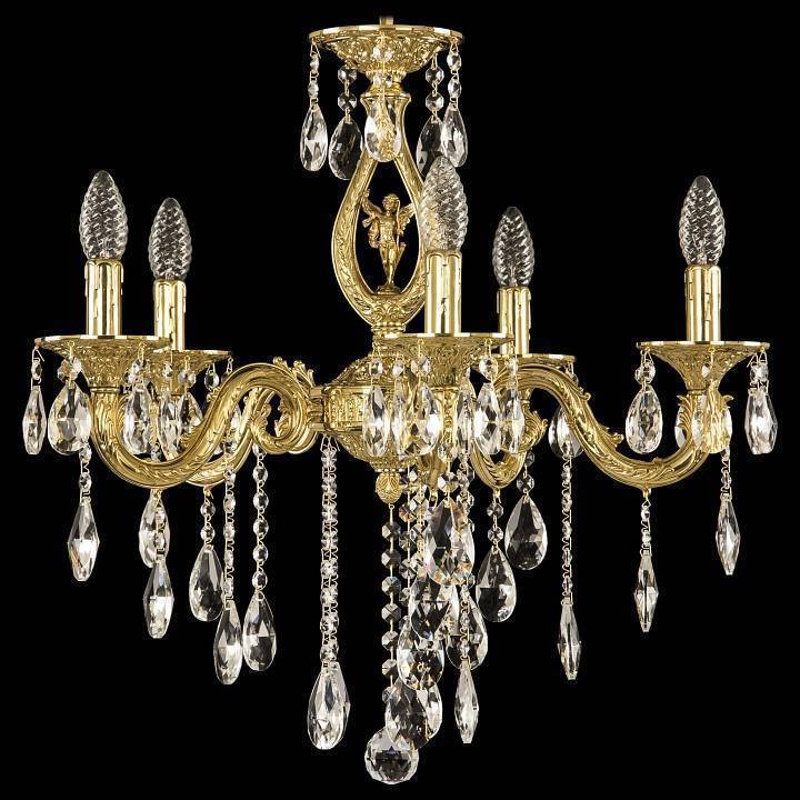 Подвесная люстра Bohemia Ivele Crystal 7101 71401/5/175 B G FA5S