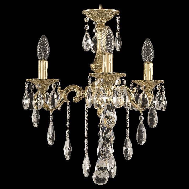 Подвесная люстра Bohemia Ivele Crystal 7201 72101/3/125 B G