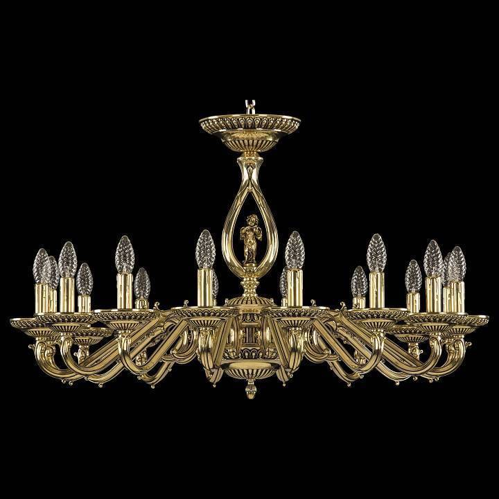 Подвесная люстра Bohemia Ivele Crystal 7502 75402/16/300 GB FA4M