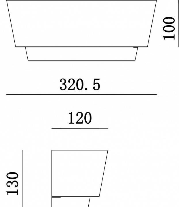 Накладной светильник Deko-Light Dl Twynnda 341205