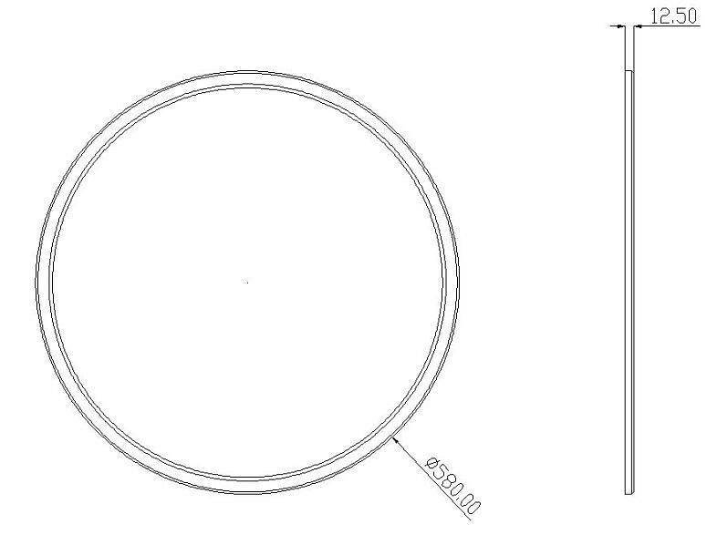 Подвесной светильник Deko-Light Panel 40 Вт 3000 К 342092