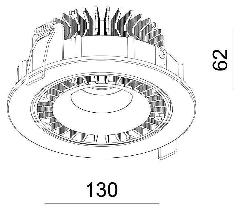 Встраиваемый светильник Deko-Light Shop 565105