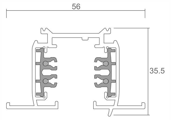 Трек встраиваемый Deko-Light Line Built 710071