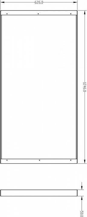 Рамка на 1 светильник Deko-Light 930180