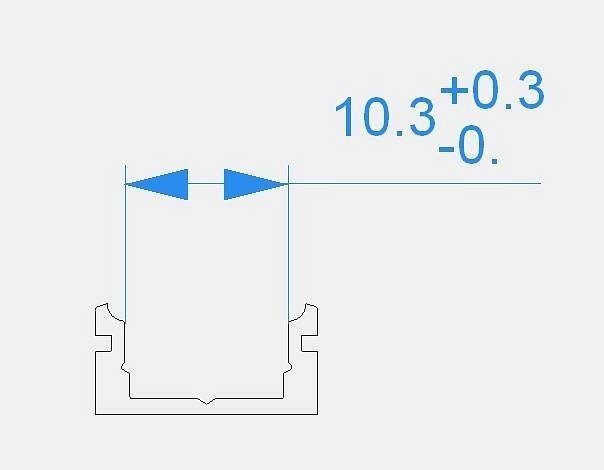 Профиль накладной Deko-Light AU-01-08 1000 мм коричневый 970007
