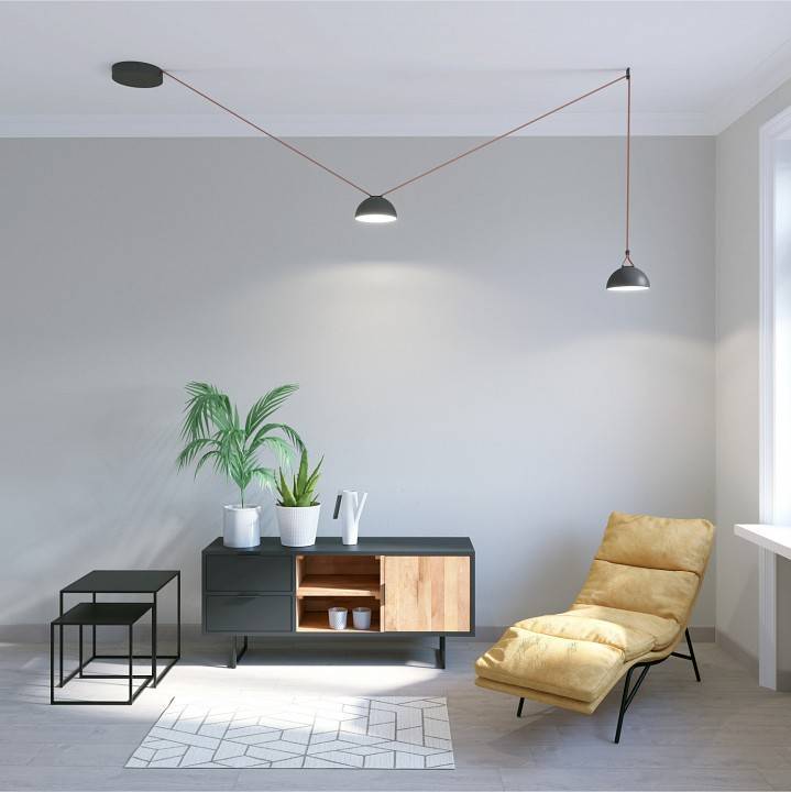 Накладной светильник Denkirs BELTY FLOW DK5560-BK