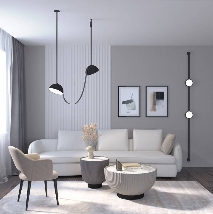 Накладной светильник Denkirs BELTY FLOW DK5560-BK