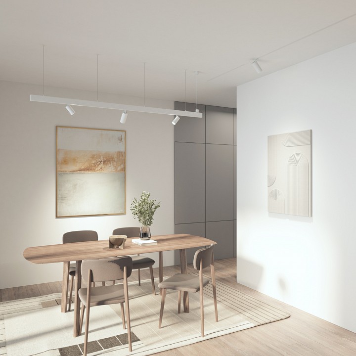 Светильник на штанге Denkirs SIMPLE SPOT DK8220-WH