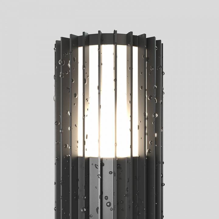 Наземный низкий светильник Denkirs Farsun DK9725-BK