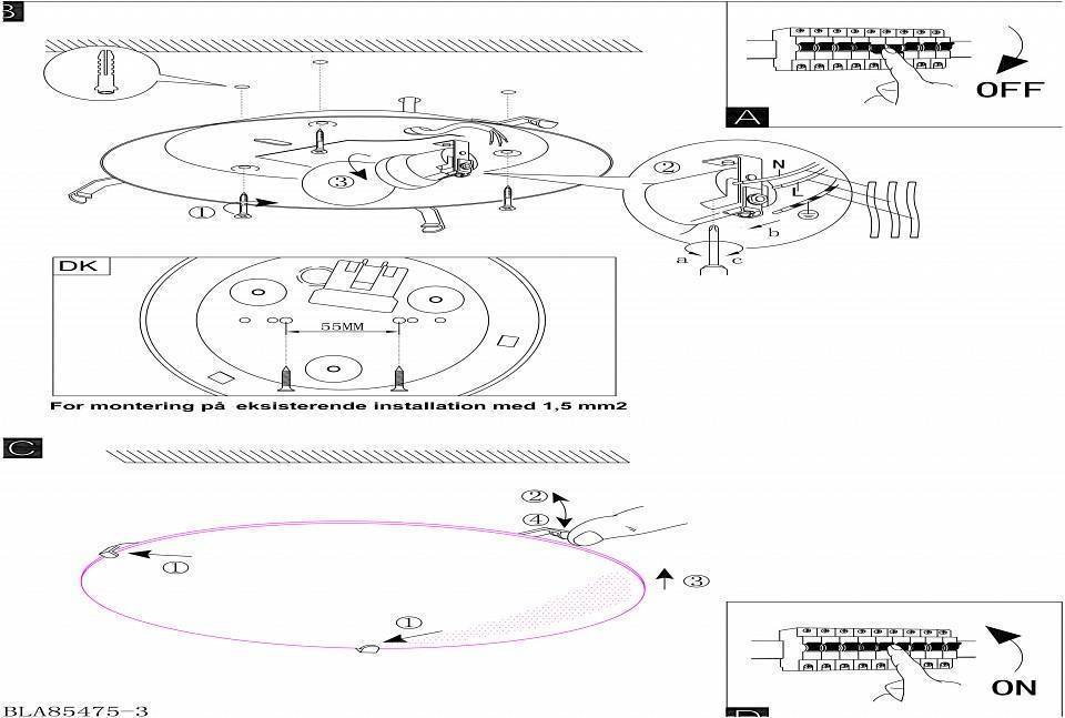Накладной светильник Eglo ПРОМО Mars 1 89248