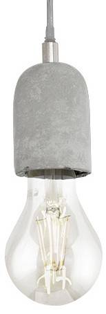 Подвесной светильник Eglo Silvares 1хE27 бетон серый 95522