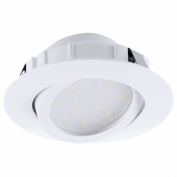 Встраиваемый светильник Eglo Pineda LED 6 Вт 82 мм хром 95854