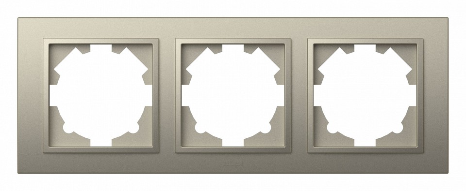 Рамка на 3 поста Elbi Eleсtriс Zena 500-011400-227