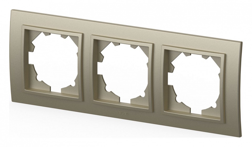 Рамка на 3 поста Elbi Eleсtriс Zena 500-011400-227