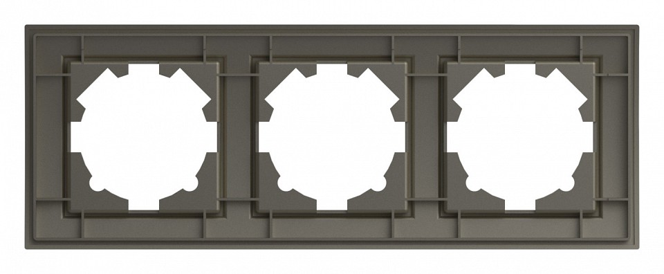 Рамка на 3 поста Elbi Eleсtriс Zena 500-011400-227