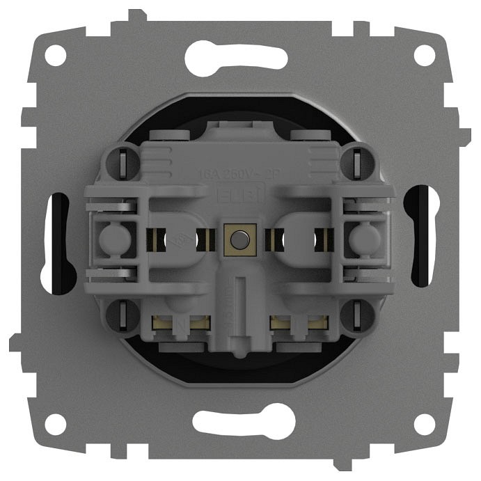 Розетка без заземления, без рамки Elbi Eleсtriс Jazz 607-014800-215