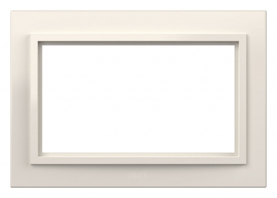 Рамка для двойной розетки Elbi Eleсtriс Zena 608-010200-908