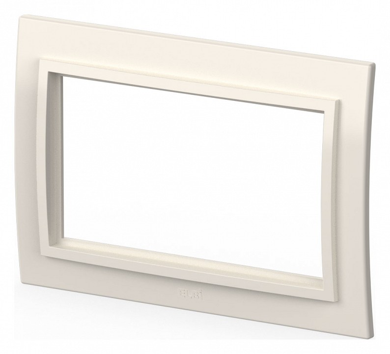 Рамка для двойной розетки Elbi Eleсtriс Zena 608-010200-908