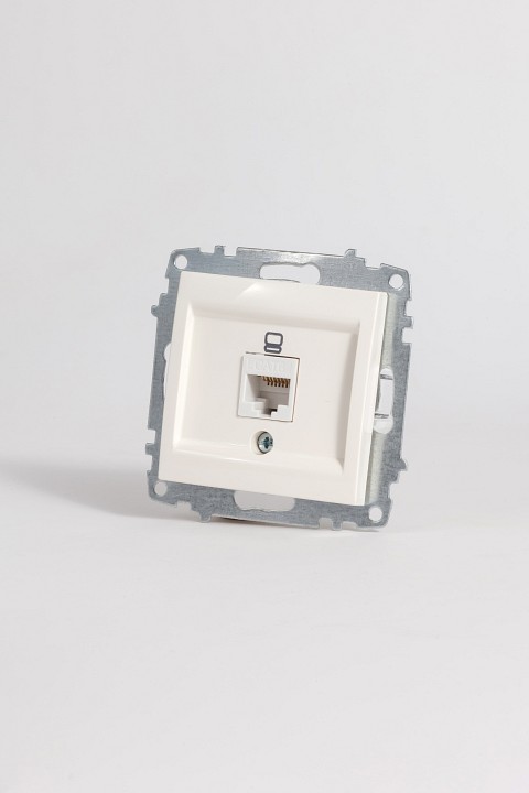 Розетка Ethernet RJ-45 без рамки Elbi Eleсtriс Zena Vega 609-010200-247