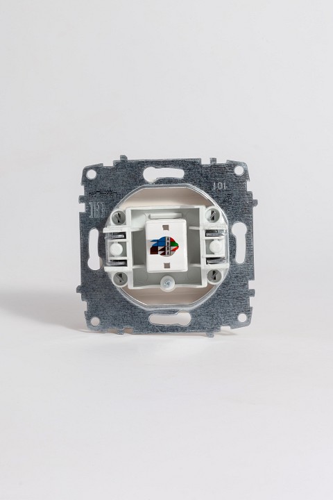 Розетка Ethernet RJ-45 без рамки Elbi Eleсtriс Zena Vega 609-010200-247