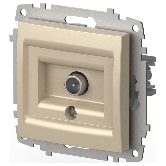 ТВ-розетка оконечная без рамки Elbi Eleсtriс Zena Vega 609-012500-273