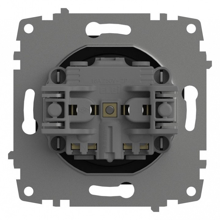 Розетка без заземления, без рамки Elbi Eleсtriс Zena Vega 609-014800-215
