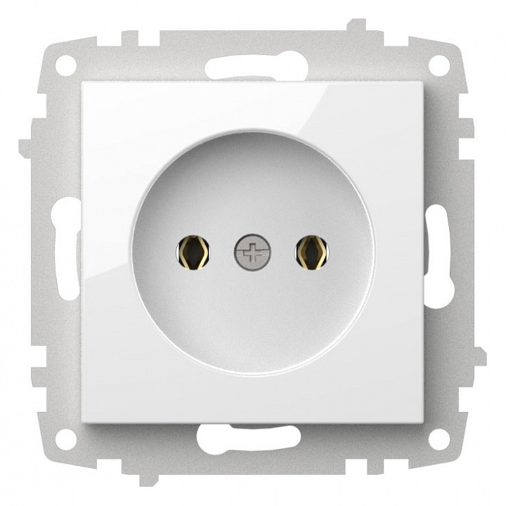 Розетка без заземления, без рамки Elbi Eleсtriс Zena Vega 609-015600-215