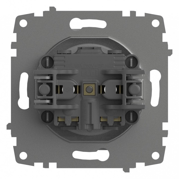 Розетка без заземления, без рамки Elbi Eleсtriс Zena Vega 609-015600-215