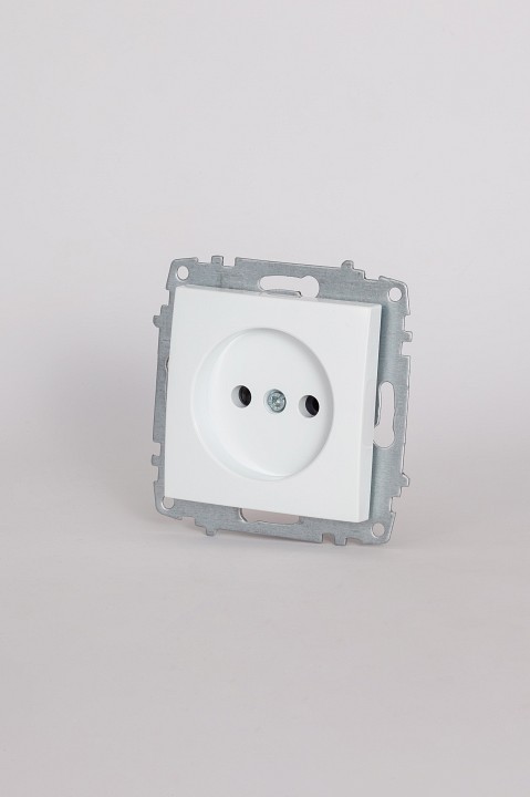 Розетка без заземления, без рамки Elbi Eleсtriс Zena Vega 609-015600-215