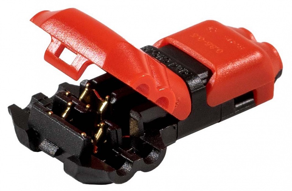 Соединитель лент линейный жесткий ELFLED STD ConnWire-2/2-T