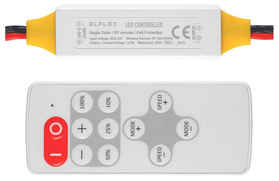 Контроллер-диммер ELFLED  ELFLED-Dim P10