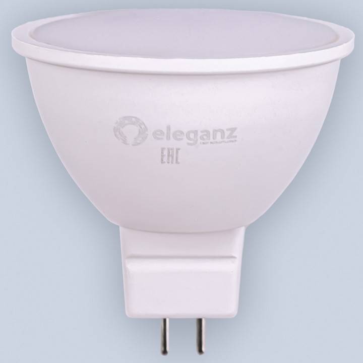 Лампа светодиодная Eleganz  GU5.3 7Вт 4500K 1343