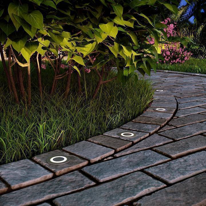 Встраиваемый в дорогу светильник Elektrostandard Step 4 a050015