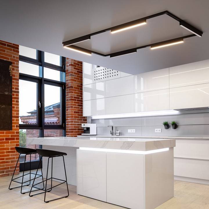 Накладной светильник Elektrostandard X-Line черный a052446