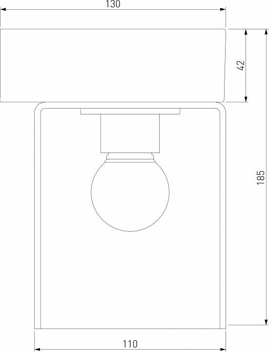Светильник на штанге Elektrostandard Atrani a062520