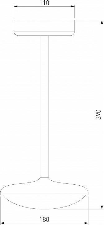 Светильник на штанге Elektrostandard Portal черный a063026