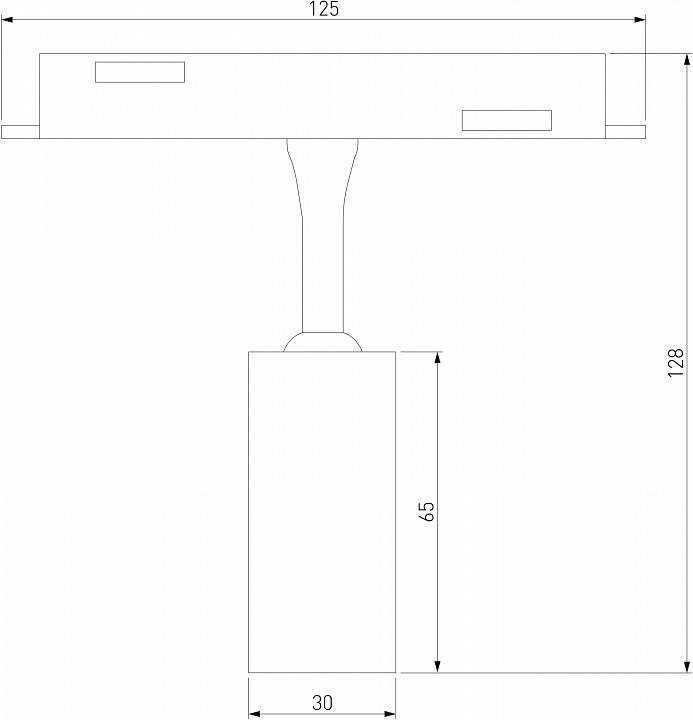 Светильник на штанге Elektrostandard Slim Magnetic a063531