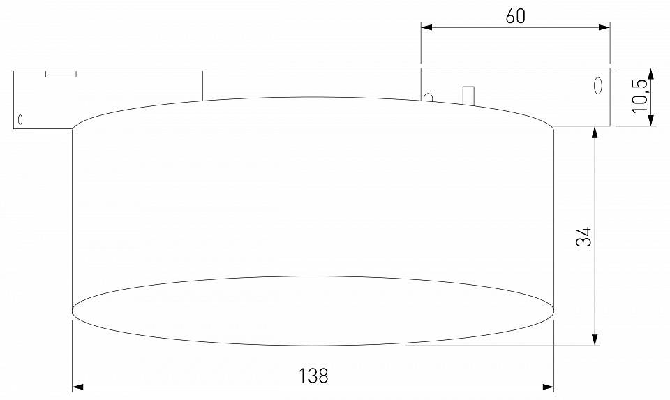 Накладной светильник Elektrostandard Mini Magnetic a065648