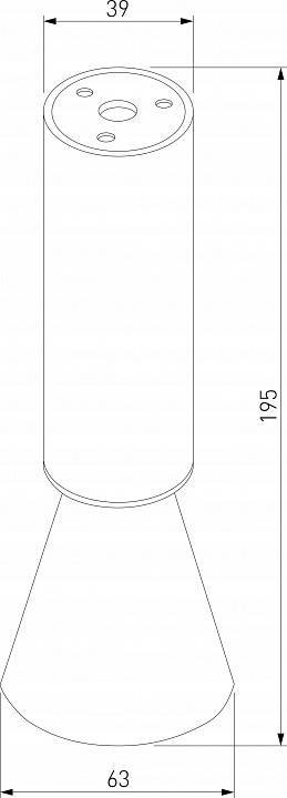 Светильник на штанге Elektrostandard Piks a066495