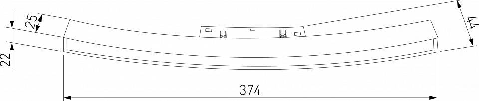 Встраиваемый светильник Elektrostandard Slim Magnetic a066510