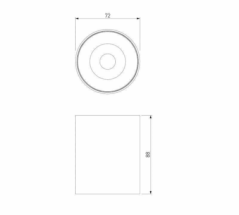 Накладной светильник Elektrostandard Primo a069413