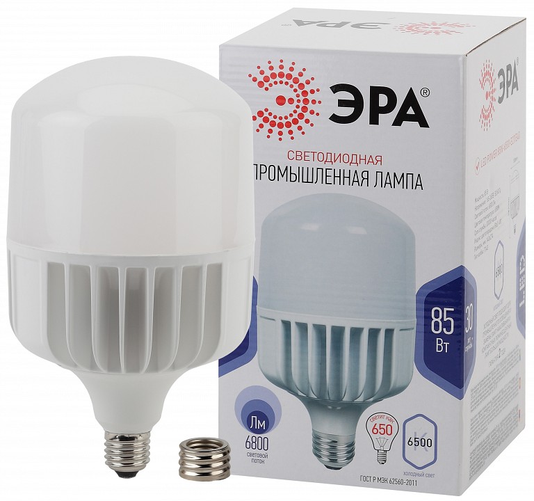 Лампа светодиодная Эра Стандарт LED POWER T140-85W-6500-E27/E40