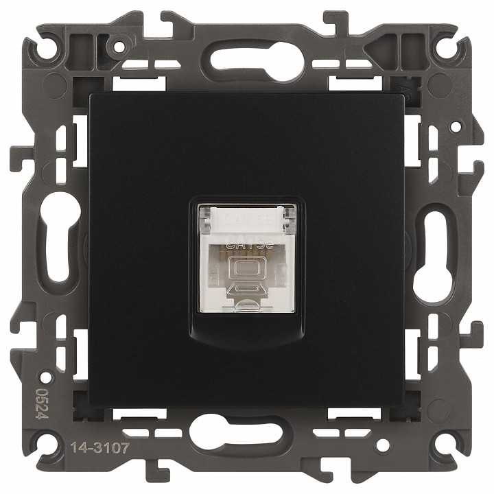 Розетка Ethernet RJ-45 без рамки Эра Эра Elegance 14-3107-05